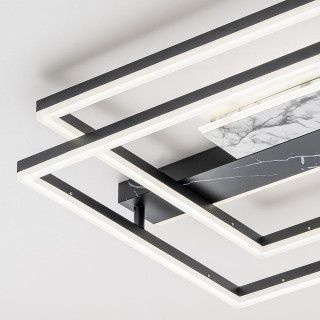 Светильник потолочный Escada 10251/2 LED*105W Black/White marble