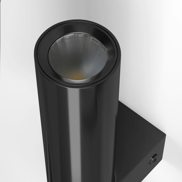 Настенный светильник 40020/1 LED черный жемчуг