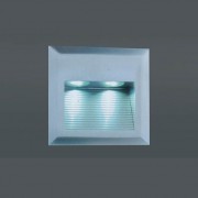 Donolux Светильник светодиодный,DL18372/12WW.2*1Вт, 350мА, IP20, 100*100*34мм, монт.d:87*81