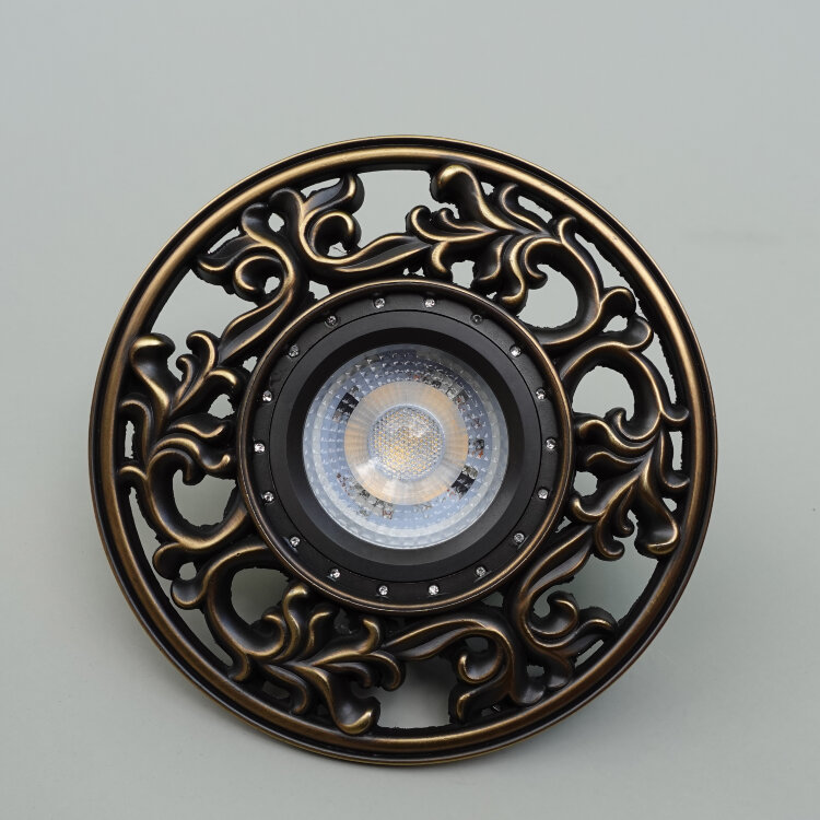 Встраиваемый светильник AURA MB5023 antique black