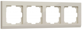 Werkel Stark Рамка 4 поста Слоновая кость W0041803 (WL04-Frame-04-ivory)