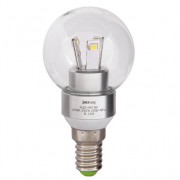 Лампа Jazzway светод. PLED-G45 clear  3W 2700K 250 lm E14 230/50