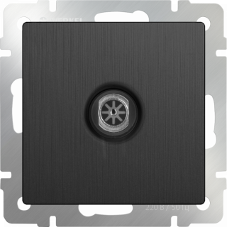 Werkel Розетка TV оконечная W1183004 (WL04-TV) графит рифленый