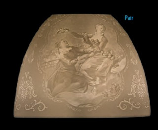Подвес Ivele 1774/170 золото беленое  Pair NEW
