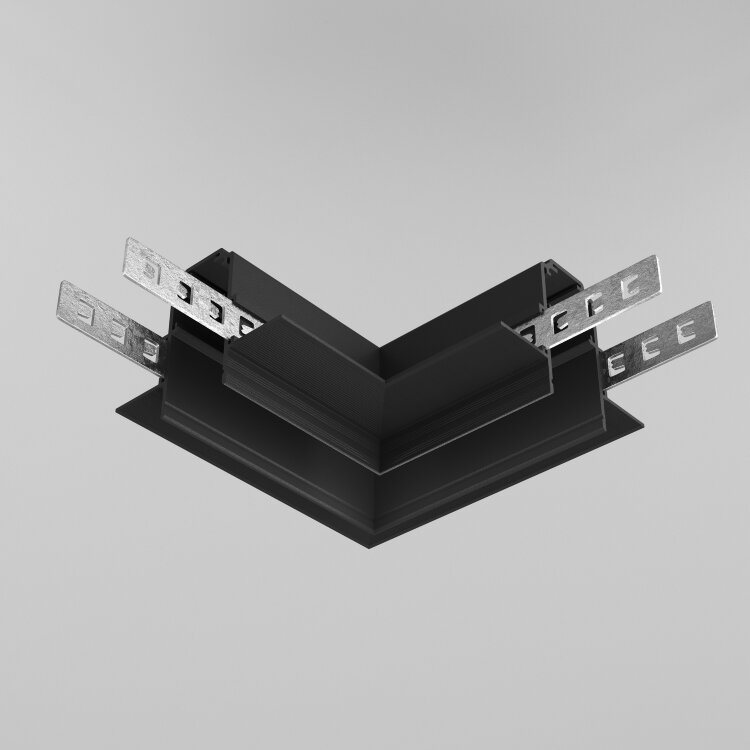 Соединитель угловой для встраиваемого магнитного шинопровода Accessories for Exility TRACL034-42B-R(соединитель)