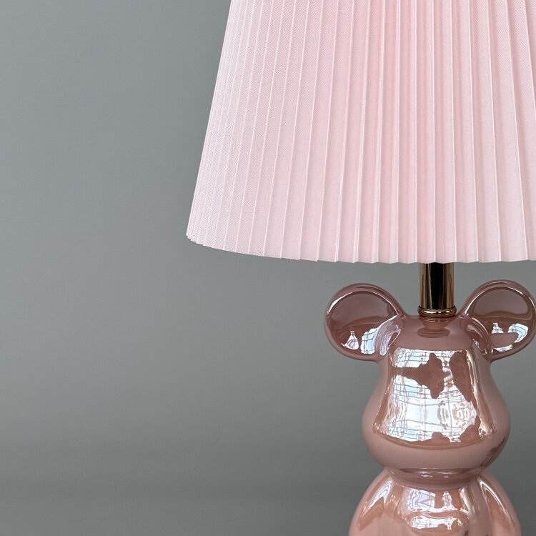 Настольная лампа AURA T3036 E27 Pink