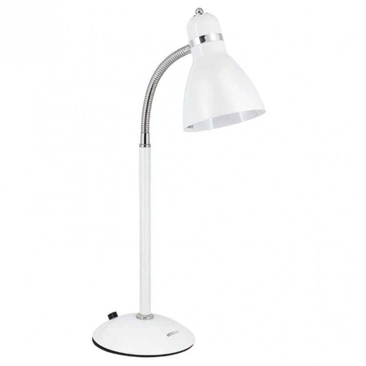 Настольная лампа HТ-101 (W, белый, 62 см, Е27, 60Вт, 220Вт)