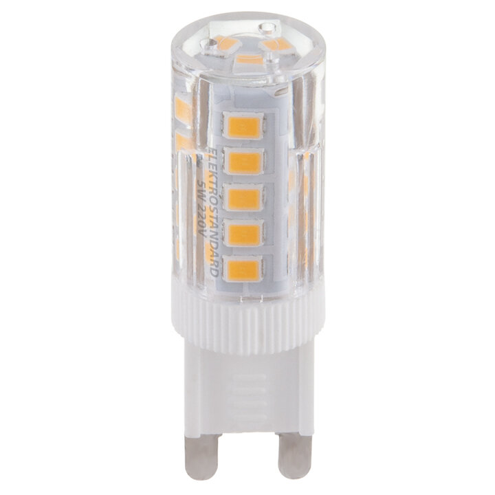 Лампа светод. EL G9 LED 5W G9 220V 3300K (566), (052)