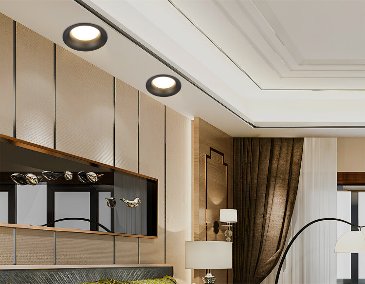 Светильник встраиваемый TN51811 BK черный GX53 max 15W D105*36