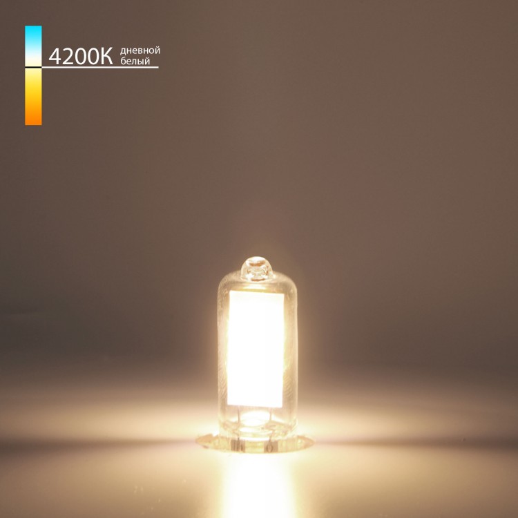 Лампа светод. EL G9 LED 5W 220V 4200K стекло (352)