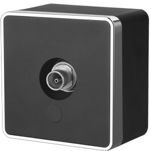 Werkel Gallant Розетка ТВ-оконечная W5083035 (WL15-21-01) черный/хром