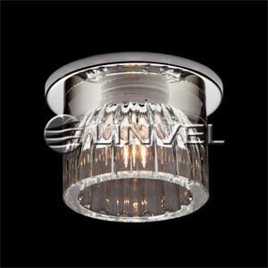 Светильник встраиваемый Linvel V 650 G5.3 CH/Clear хром/прозрачный