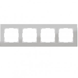Werkel Aluminium Рамка 4 поста Алюминий W0041706 (WL11-Frame-04)