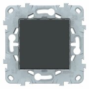 SE Unica New Антрацит Выключатель 1-кл. сх. 1, 10 AX, 250В