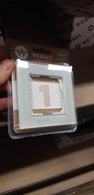 Werkel Favorit Рамка 2 поста Натуральное стекло WL01-Frame-02