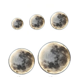 Настенный светильник ImperiumLoft Cosmos Moon 208940-23