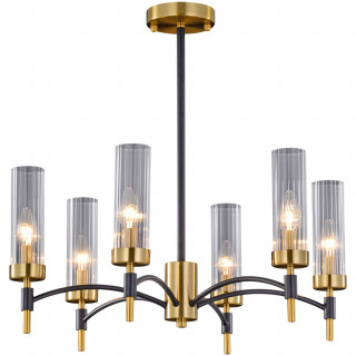 Люстра SNEHA (ILLUMICO) IL5177-6PLS-29 BRASS TUBO