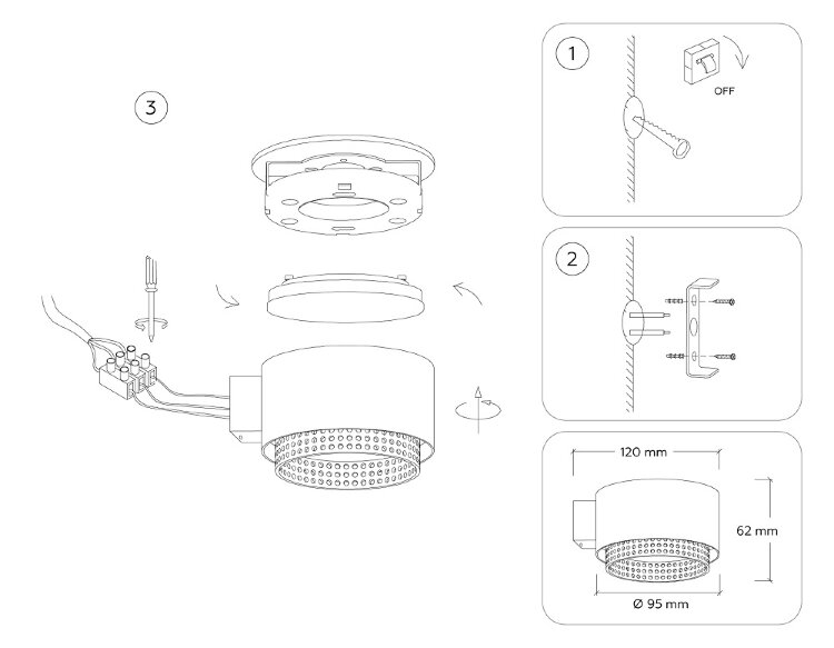 Бра Ambrella Light Techno family TN71299