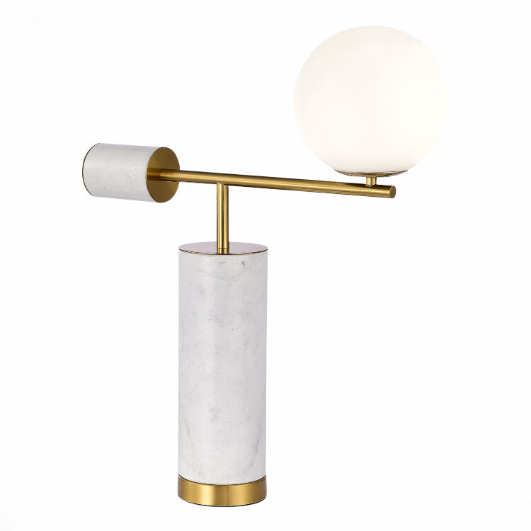 Прикроватная лампа ST-Luce Латунь,Белый/Белый G9 1*5W SL1008.504.01