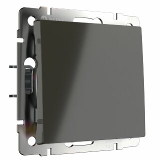 Werkel Выключатель 1-кл. проходной Серо-коричневый WL07-SW-1G-2W