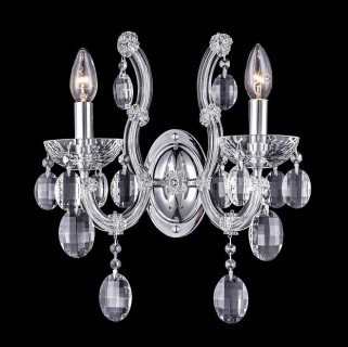 Бра Crystal Lux 2010/402 HOLLYWOOD AP2 CHROME