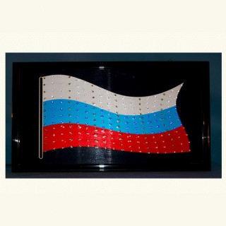 DISPLAY BOARD 48*25  (NO 12)  светодиод.информац. табло "Флаг РФ"