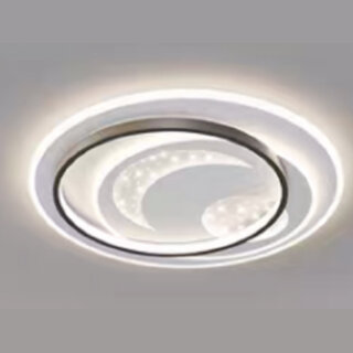 Люстра AURA  JZ5002WH+BK без пульта