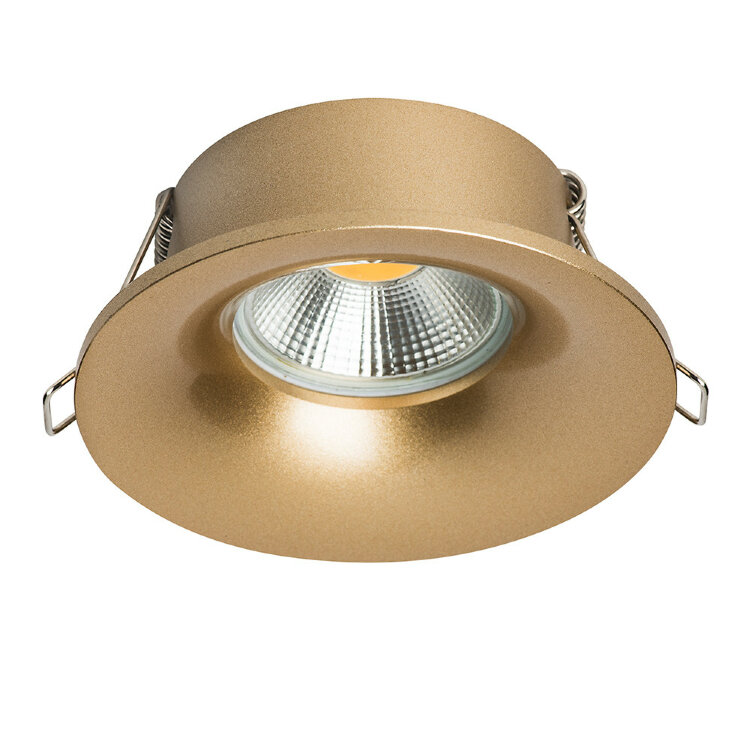 Светильник встраиваемый  Lightstar 010023 золото