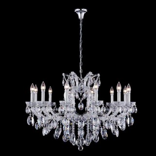 Люстра Crystal Lux 2010/312 HOLLYWOOD SP12 CHROME