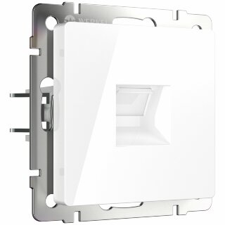 Werkel Розетка телефонная RJ11  WL01-RJ-11 белая