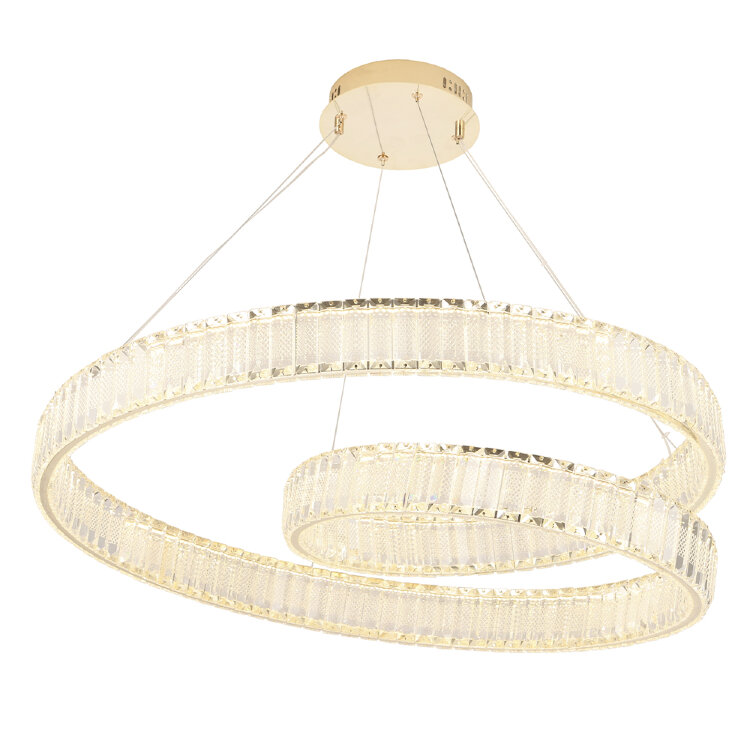 Люстра Crystal Lux MUSIKA SP120W LED GOLD 3391/205