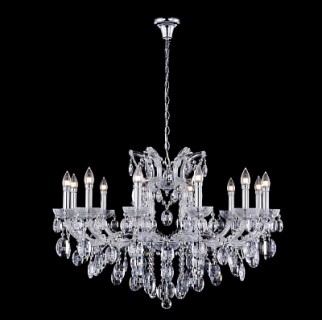 Люстра Crystal Lux 2010/318 HOLLYWOOD SP12+6 CHROME