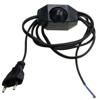 Шнур SNEHA 1.8M WIRE WITH DIMMER BK