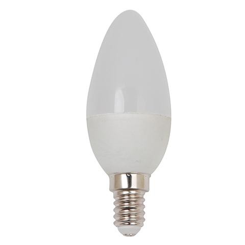 Светодиод. лампа HL4360L 6W 3000K E14 100-250V white led свеча