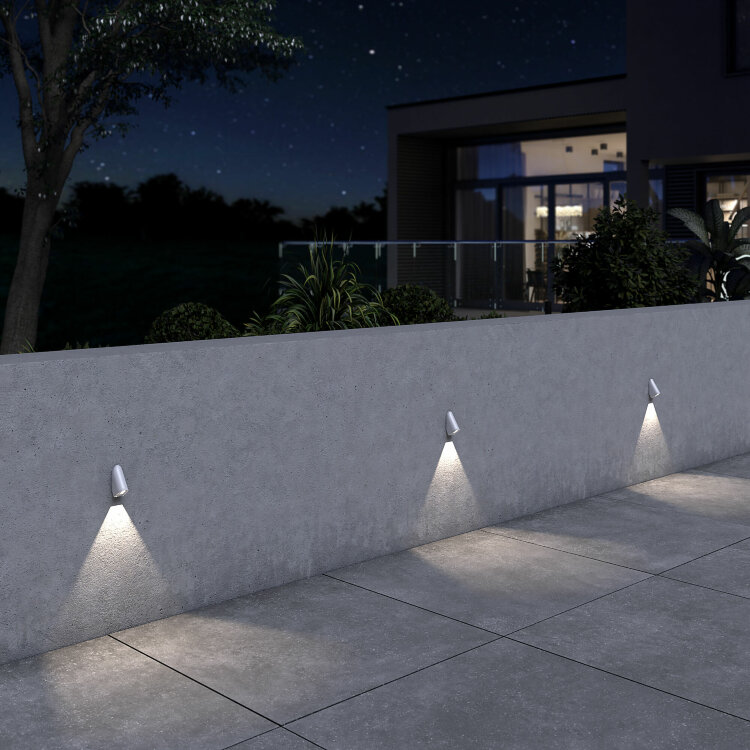 Светильник садово-парковый со светодиодамиBit LED белый (35168/D)