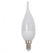 Светодиод. лампа HL4370L 6W 3000K E14 100-250V white led свеча на ветру
