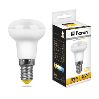Лампа светодиодная Feron LB-439 10LED R39 (5W) 230V E14 2700K (409)