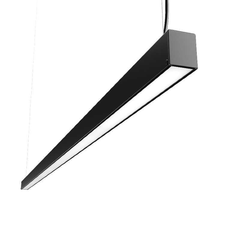 Светодиодный светильник Geniled Trade Linear  Standart 2500*65*60 100Вт 4000К Опал Deep черный