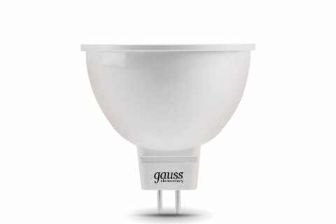 Лампа Gauss LED Elementary MR16 7W 12V 11517 GU5.3 3000K