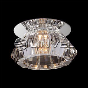 Светильник встраиваемый Linvel V 664 G5.3 CH/Clear хром/прозрачный