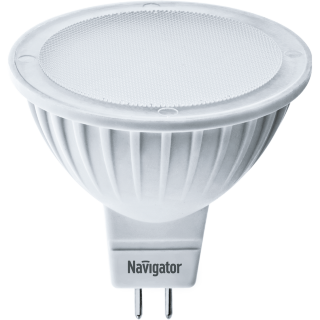 Лампа Navigator MR16 61 382 NLL-MR16-7-230-3K-GU5.3-DIMM диммируемая тепло-белая