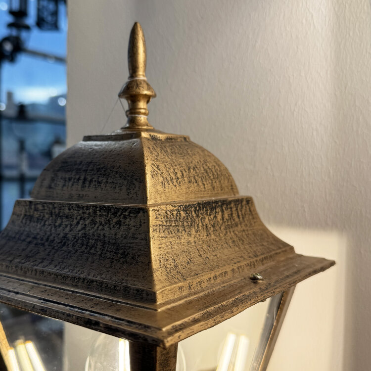 Светильник уличный настенный AURA HW-8010 BG E27 185*h350