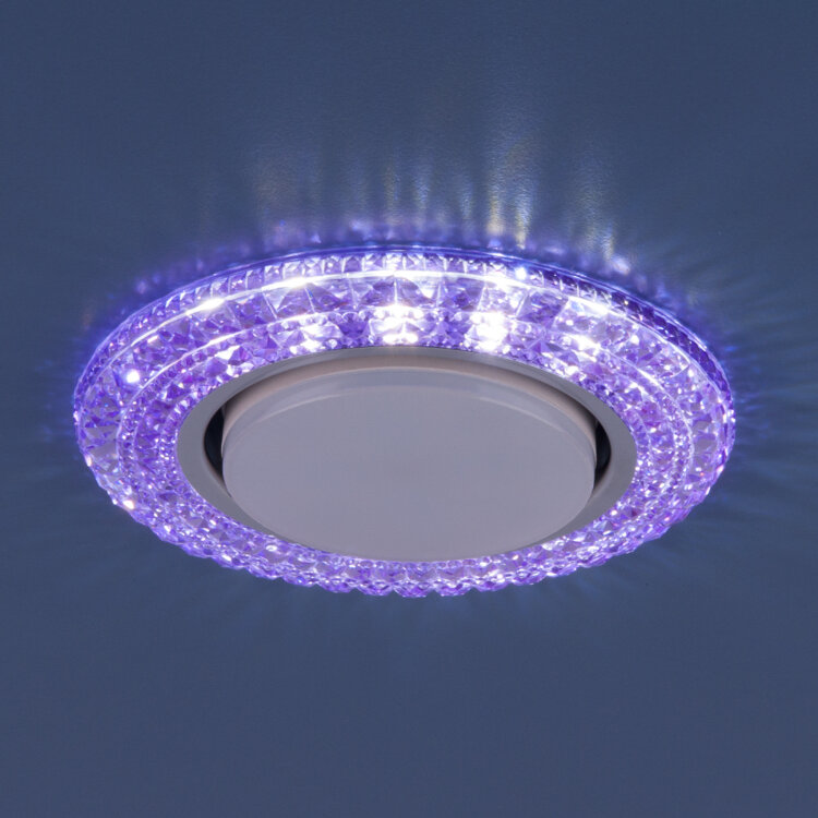 Светильник встраиваемый Elektrostandard 3030 GX53 VL фиолетовый