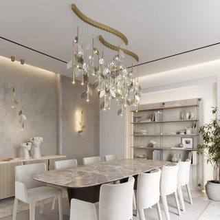 Люстра Odeon Light Listva 5445/17
