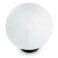 Уличный светильник FERON НТУ 01-150-401 шар ПМАА Е27 230V молочно-белый