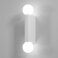 Настенный светильник со стеклянным плафонами Elektrostandard Lily белый (MRL 1029)