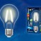 Лампа светодиодная  Uniel LED-A60-12W/3000K/E27/CL  PLS02WH 3000K серия Sky  форма "А" прозрач.