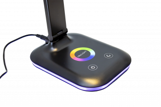 Наст. лампа UL621 (черный, 10 Вт, LED c RGB подсветкой)