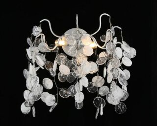 Бра Crystal Lux 3181/402 TENERIFE AP2 SILVER