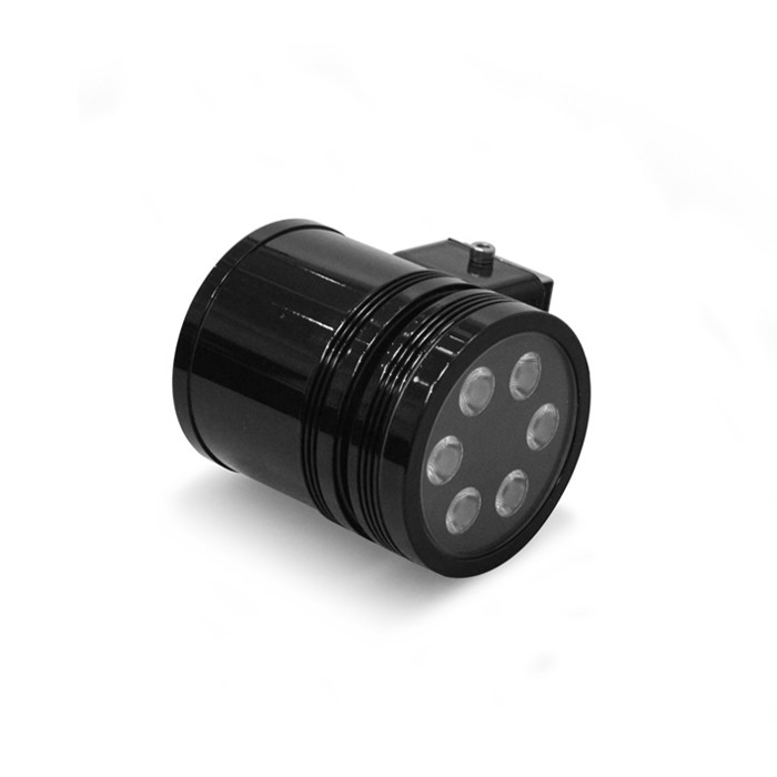 Светодиодный накладной светильник MAYSUN MS-6L 220V 15W теплый белый (черный корпус)
